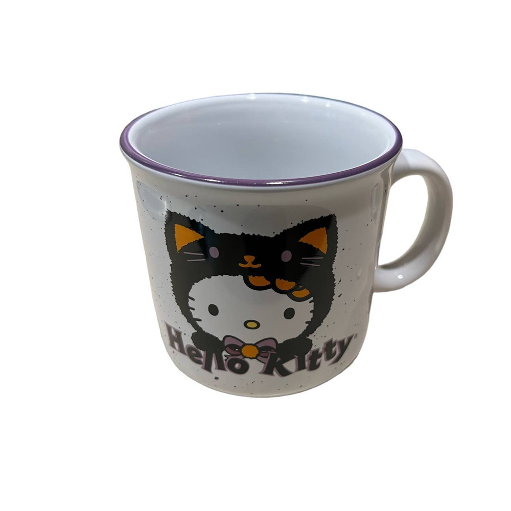 New 2023 Sanrio Hello Kitty Halloween Trick or Treat Cat Costume Coffee Tea Mug